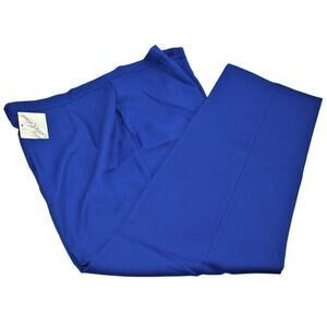 Women's Lasting Comfort Visa by Milliken Blue Dress Pants Plus Size 3X J2 NWT